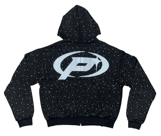 Prestige Diamond Hoodie Black