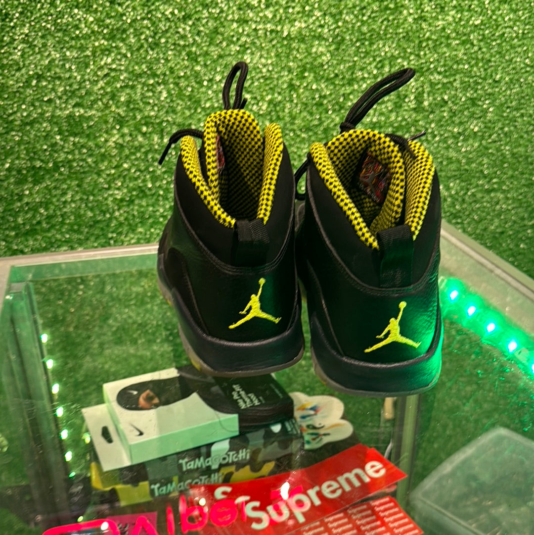 Air Jordan 10 venom green (USED)