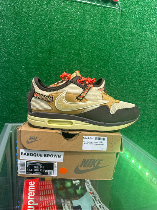 Air max 1 Travis Scott cactus jack baroque brown (USED)