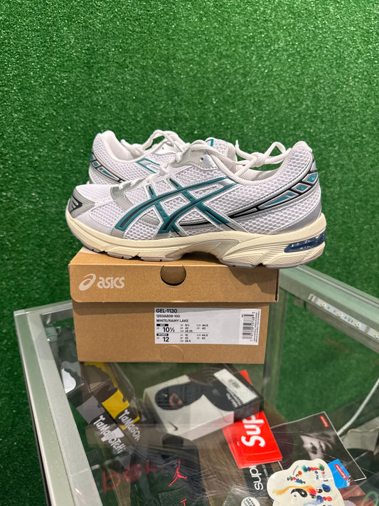 Asics gel 1130 white rainy lake (USED)