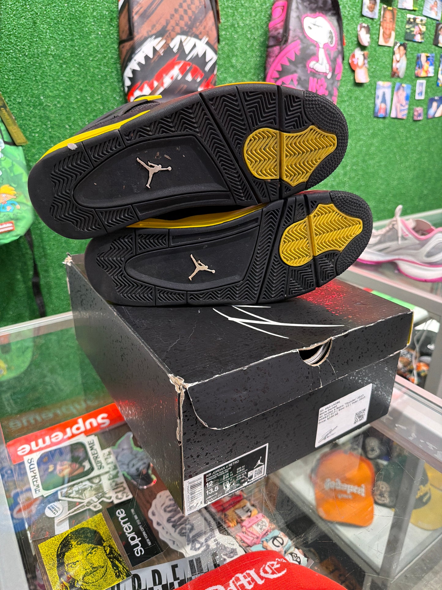 Air Jordan 4 Thunder (2023) (USED)