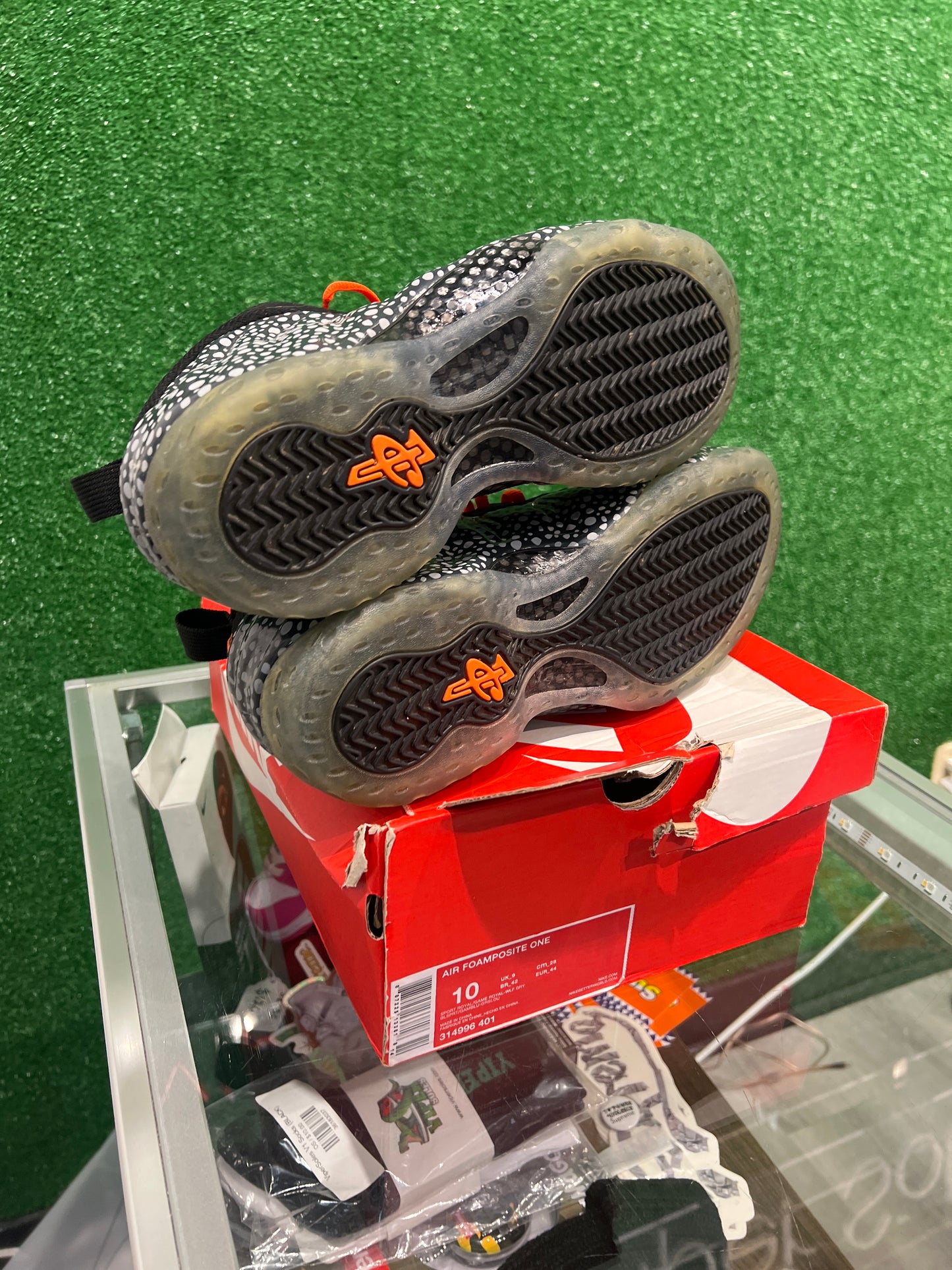 Nike air foamposite one safari (USED)