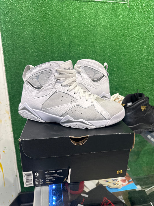Air Jordan 7 pure platinum (USED)