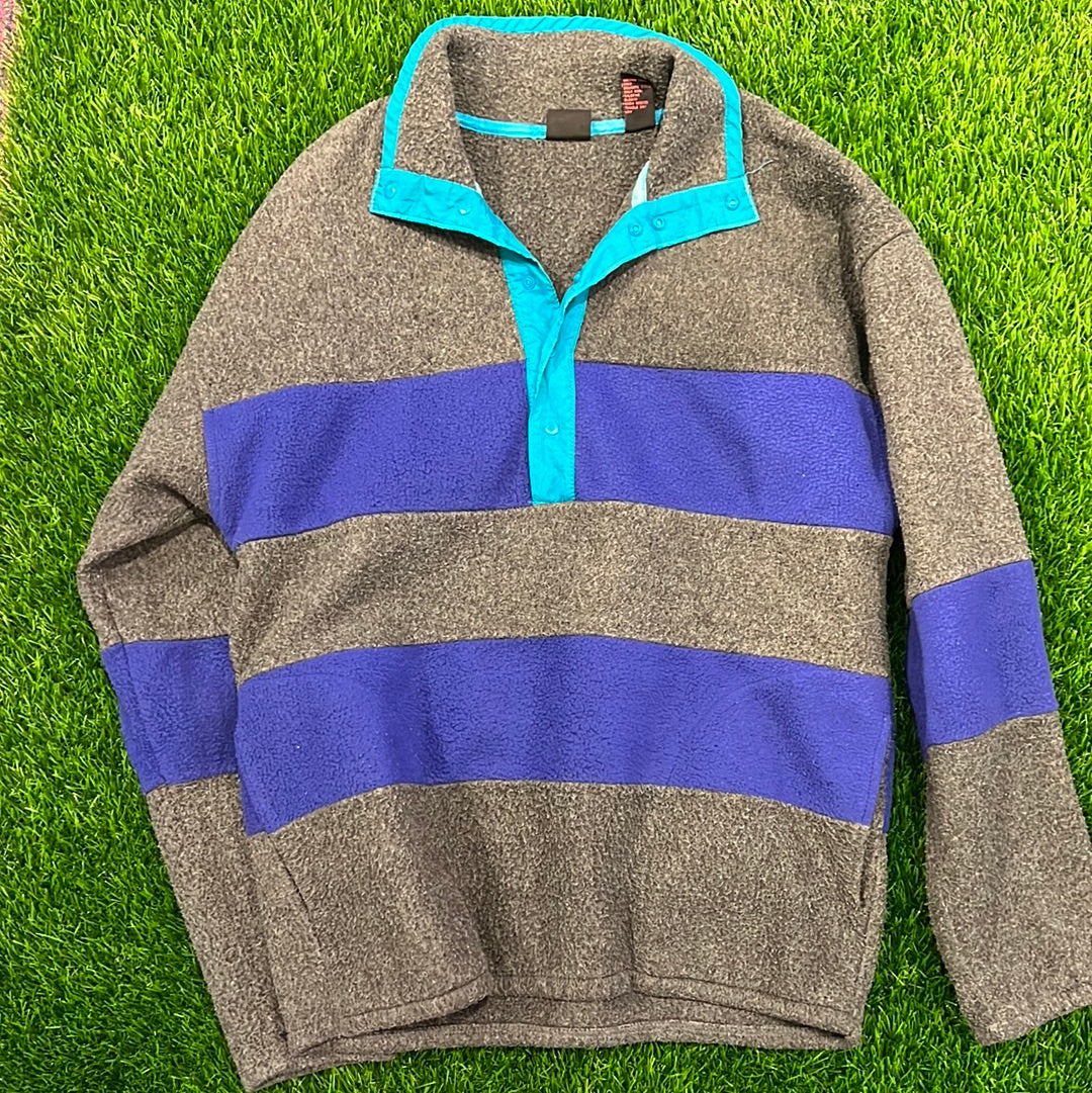 Zero proof fleece pullover