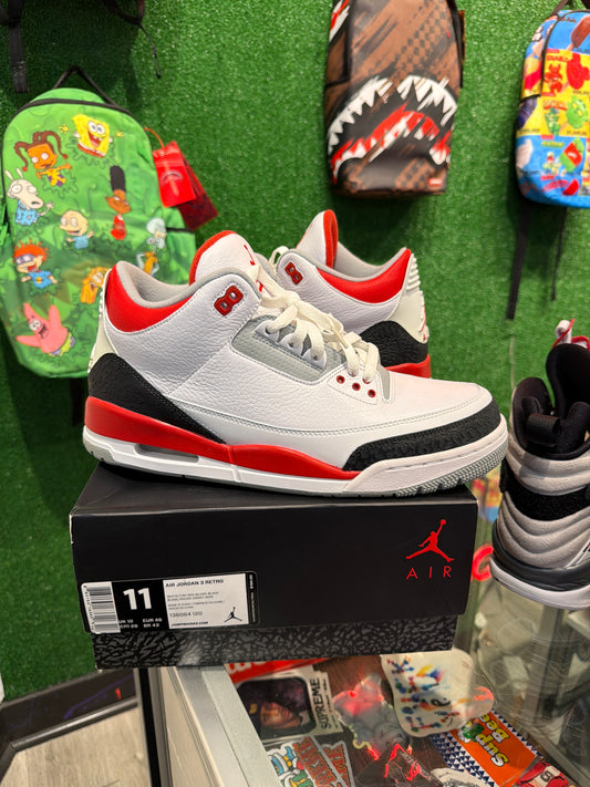 Air Jordan 3 Fire Red (USED)