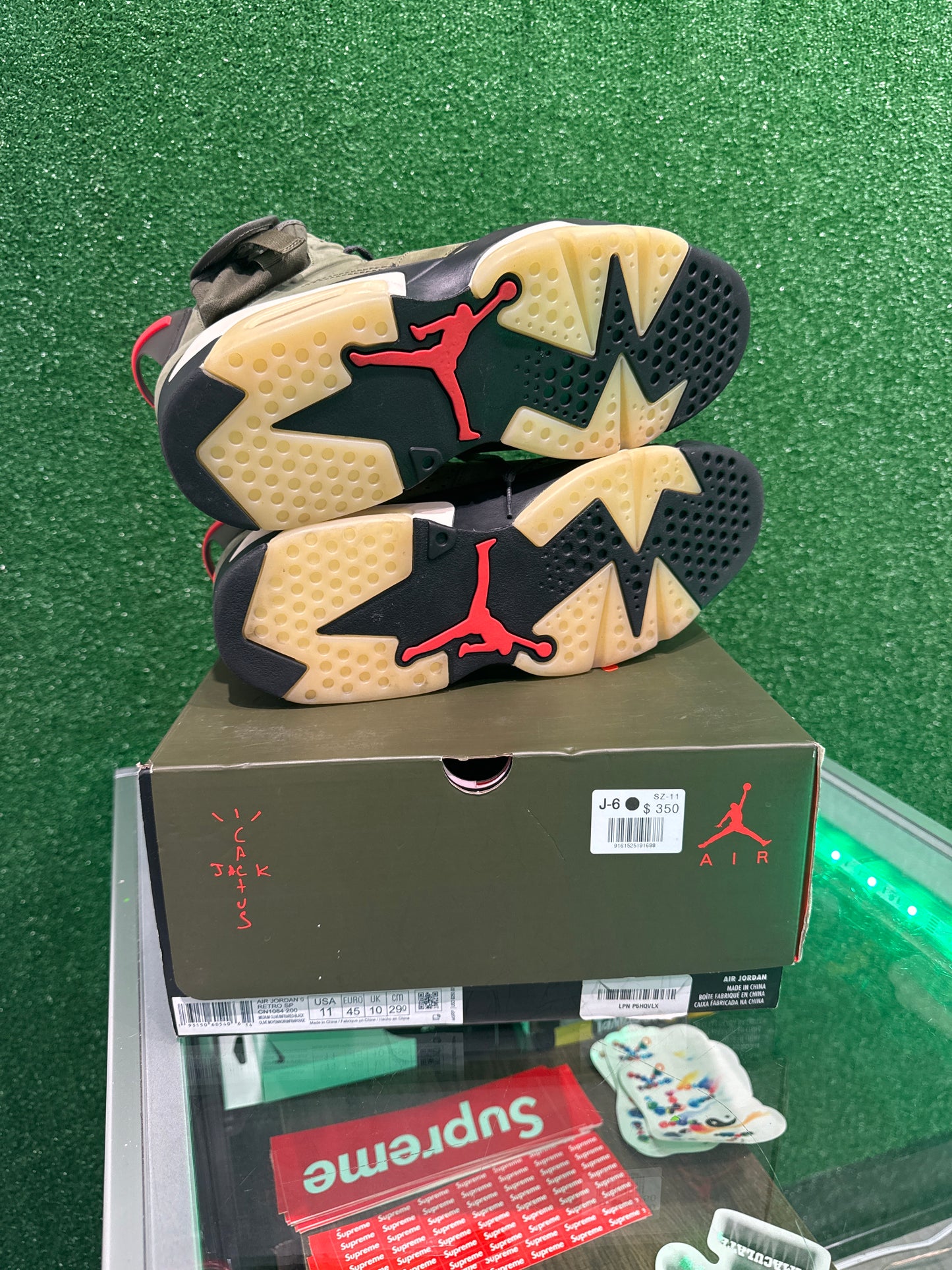 Air Jordan 6 Travis Scott Olive (USED)
