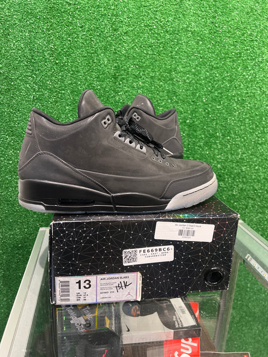 Air Jordan 3 5lab3 black (USED)