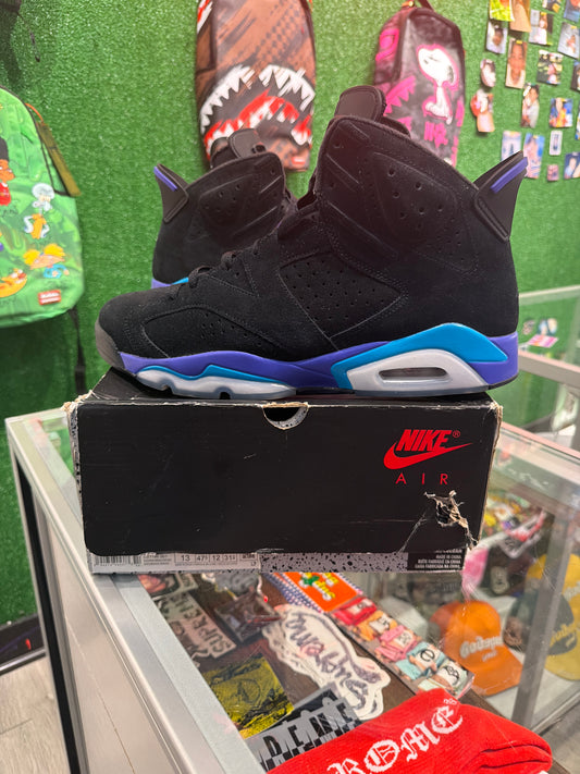 Air Jordan 6 Aqua (USED)