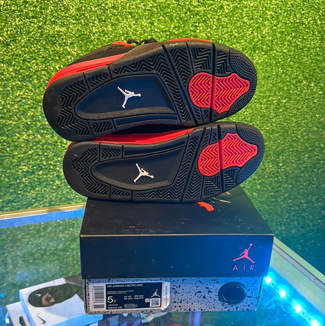 Air Jordan 4 Red Thunder (GS) (USED)