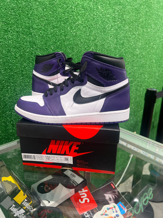 Air Jordan 1 Court Purple 2.0 (USED)