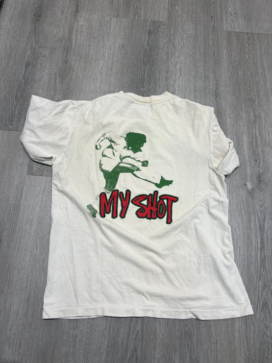 Behind every keeper is a well placed shot tee