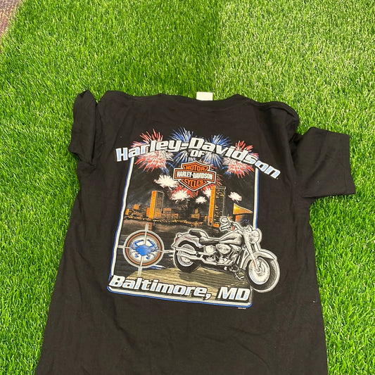 Harley Davidson Live to ride biker tee