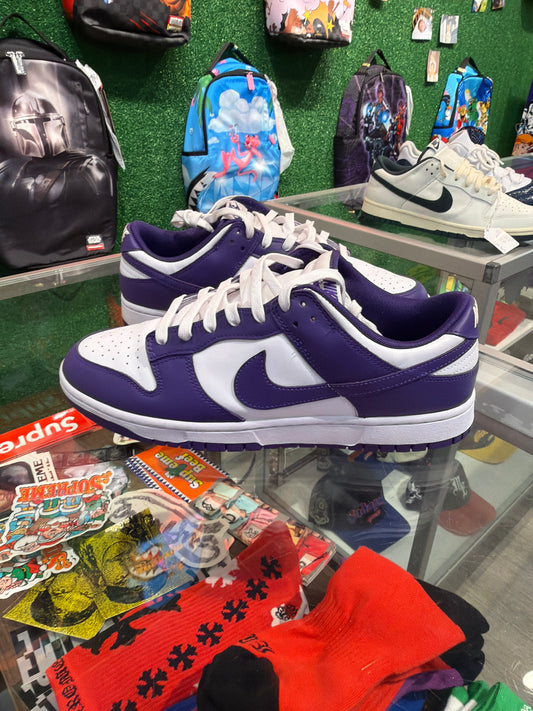 Nike Dunk Low Court Purple( USED)