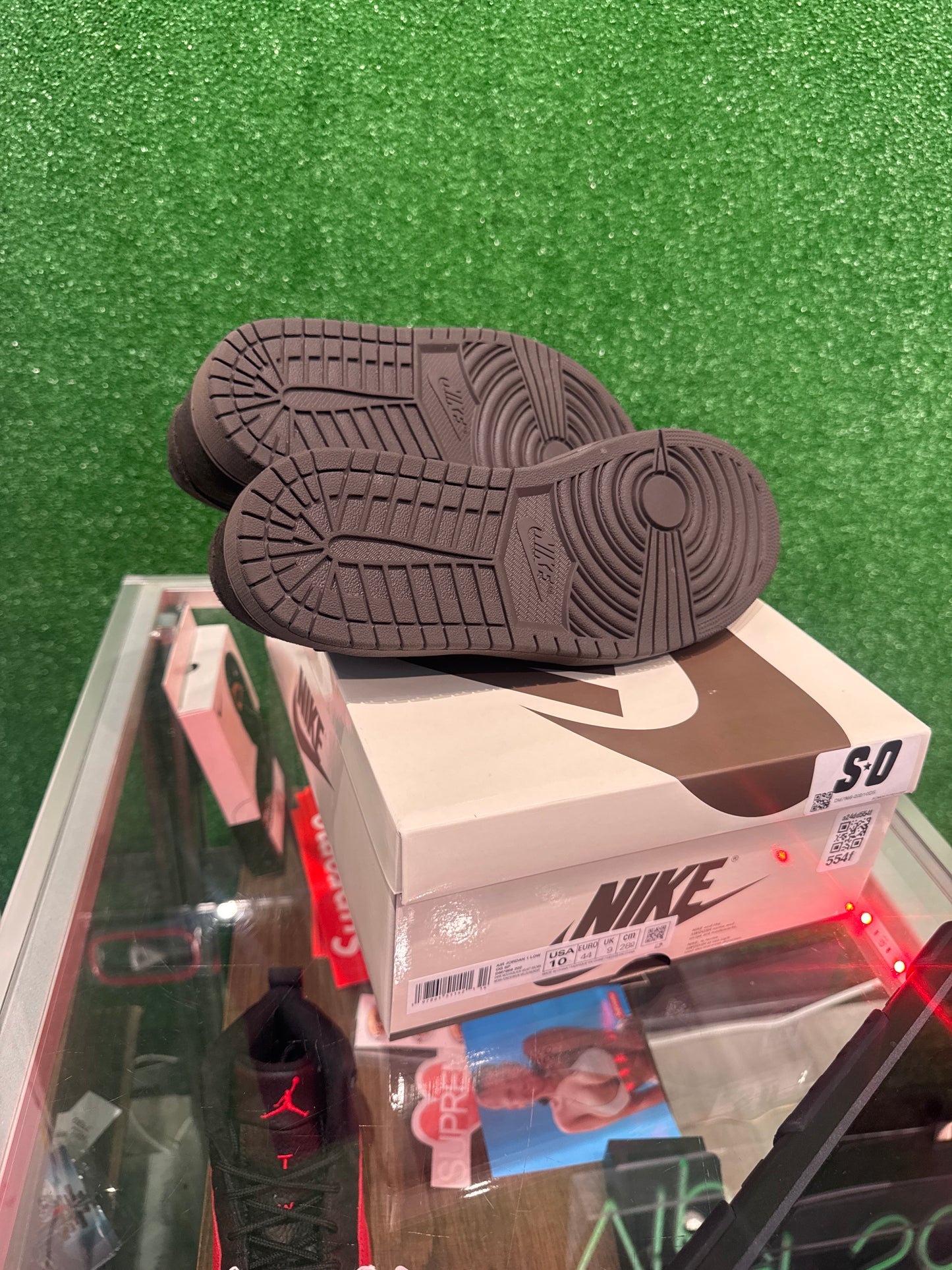 Air Jordan 1 Travis Scott Low Velvet Brown(USED)
