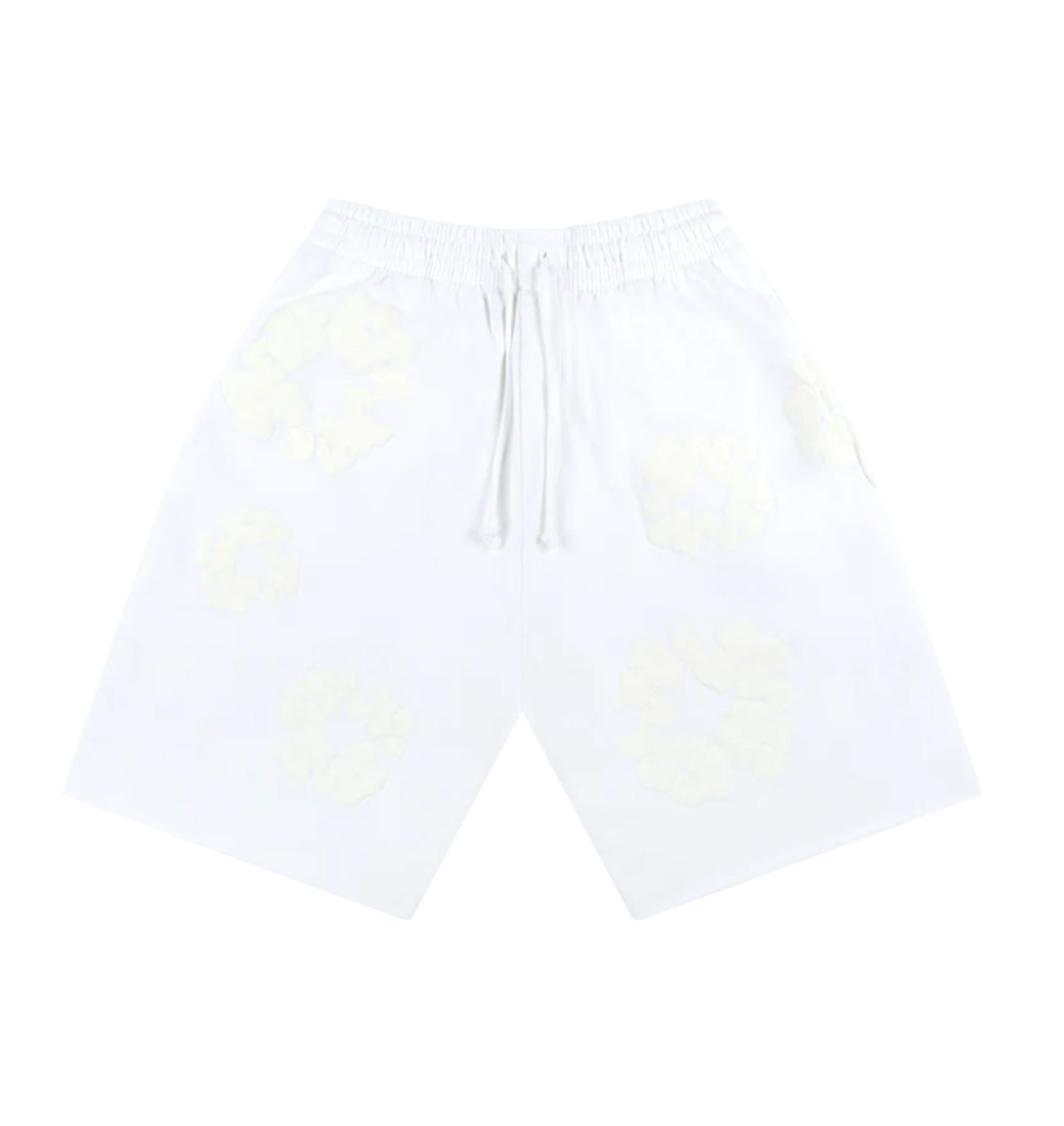 Denim Tears Mono Cotton Wreath Shorts White
