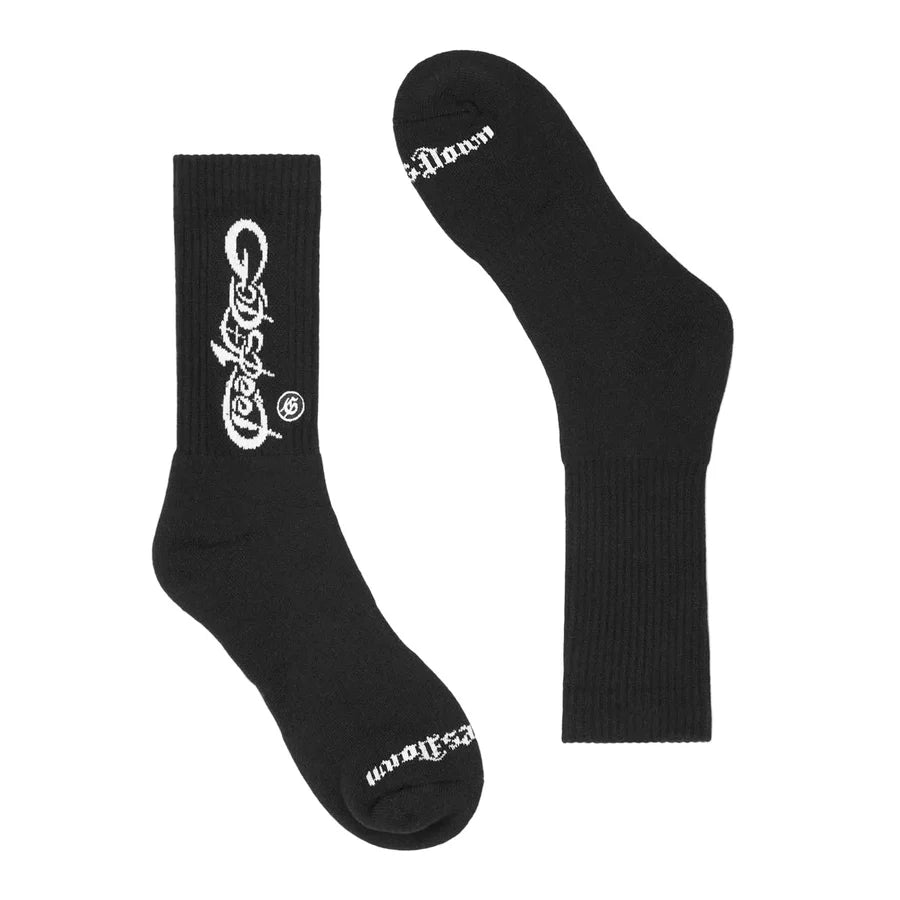 God speed New Age Logo Socks (Black/White)