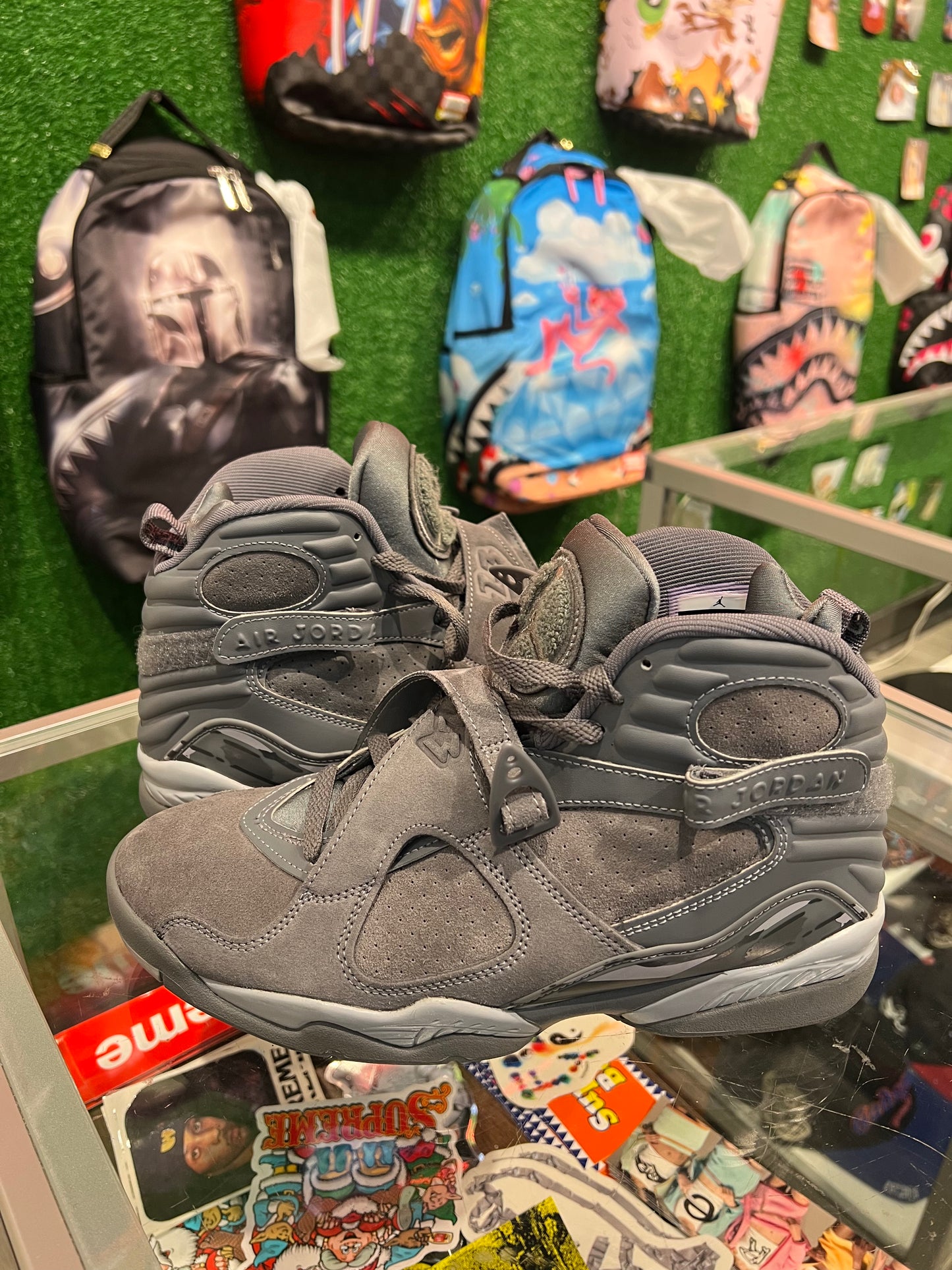 Air Jordan 8 cool grey (USED)