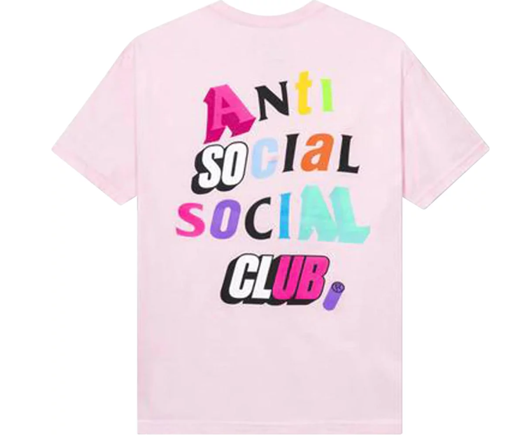 Anti Social Social Club The Real Me Tee 'Pink'