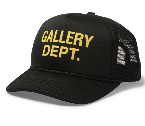 Gallery Dept. GD Trucker Hat Black/yellow