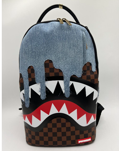 Spray ground DENIM DRIP DLXSV BACKPACK (B6262)