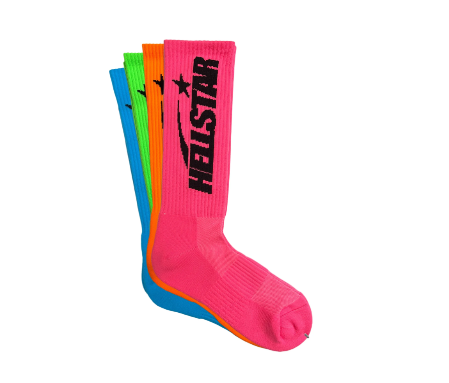 Neon H.star Socks 4-Pack