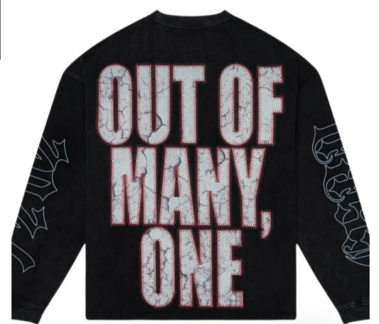 Godspeed Strike Out LS T-Shirt (Black Wash)