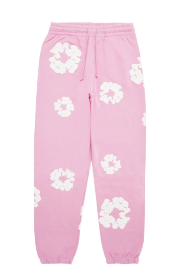 Denim Tears The Cotton Wreath Sweatpants 'Pink'