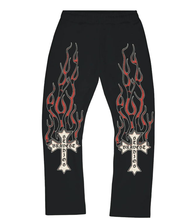 Bravest Studios Red Eternal Sweatpants