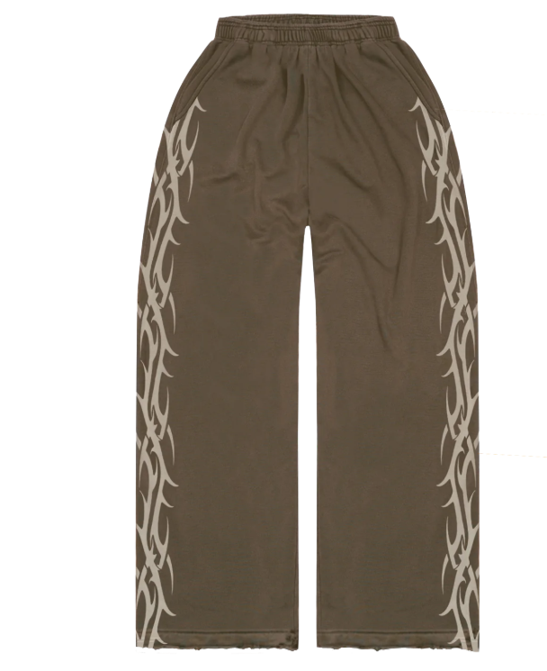 Bravest Studios Brown Tribal Sweatpants