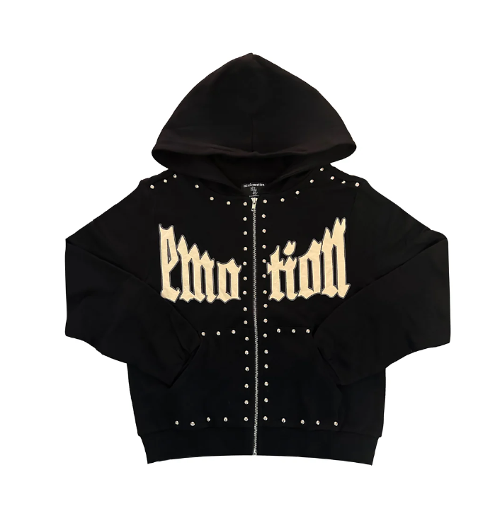 Mixed Emotion Black “Crown” Hoodie