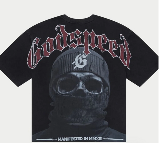 God Speed Balaclava SZN (Black/Red) T-Shirt
