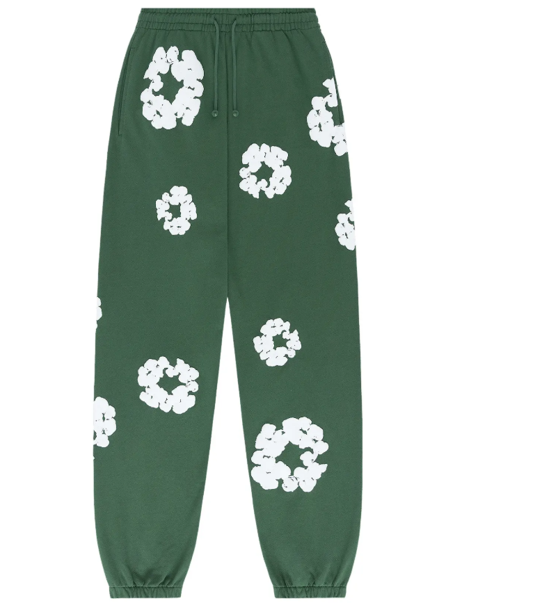 Denim Tears The Cotton Wreath Sweatpants Green