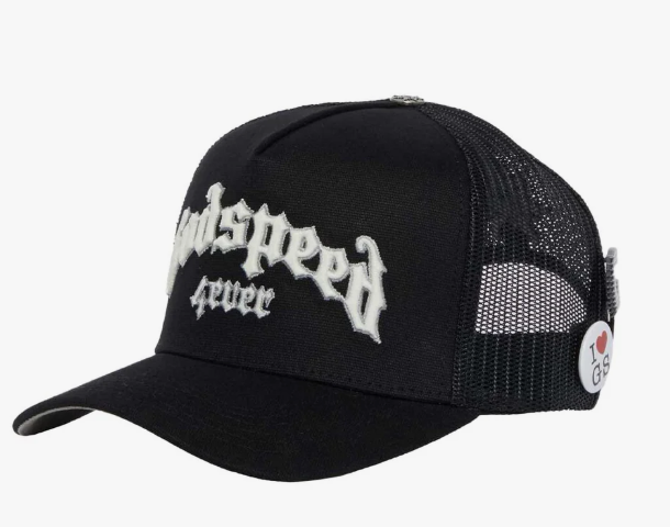 God speed Forever Trucker Hat Black/White