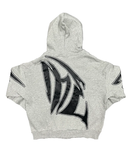 Mixed Emotion Grey ‘Faded’ Hoodie