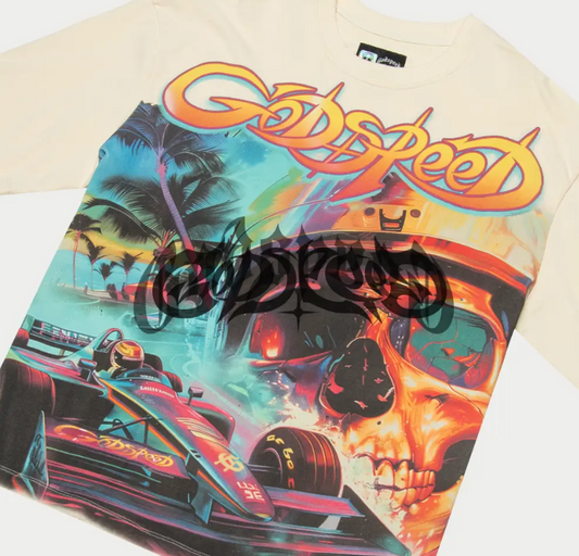 God Speed Tee F1 Dreams (Bone)