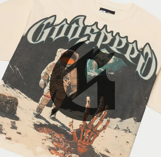 God speed tee First Contact (Bone)