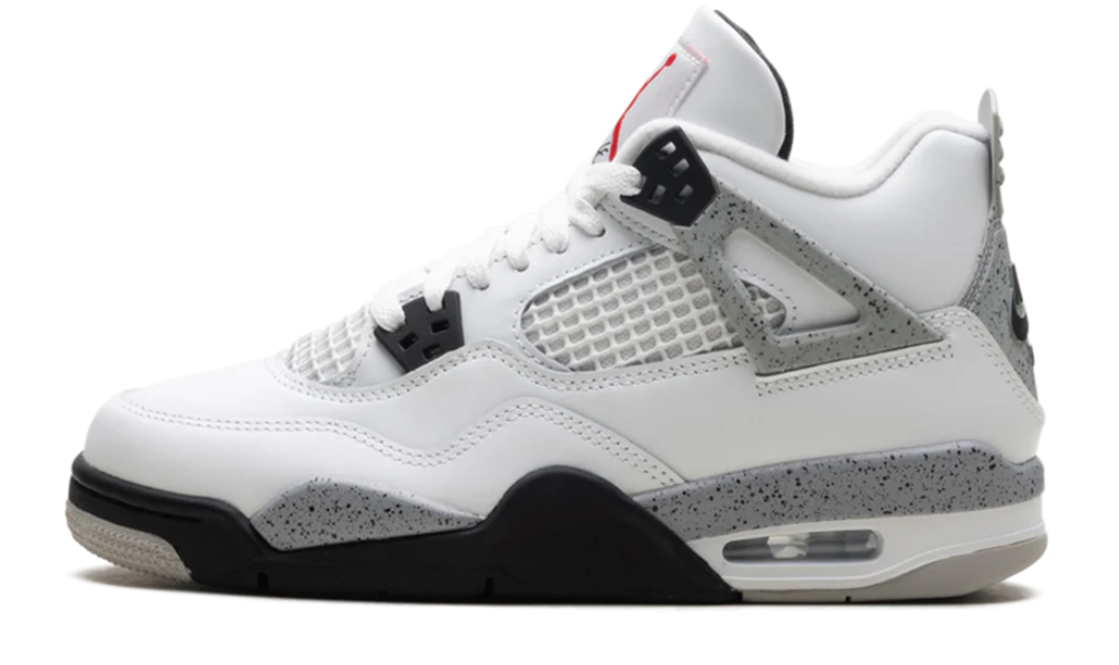 Air Jordan 4 White Cement (GS)