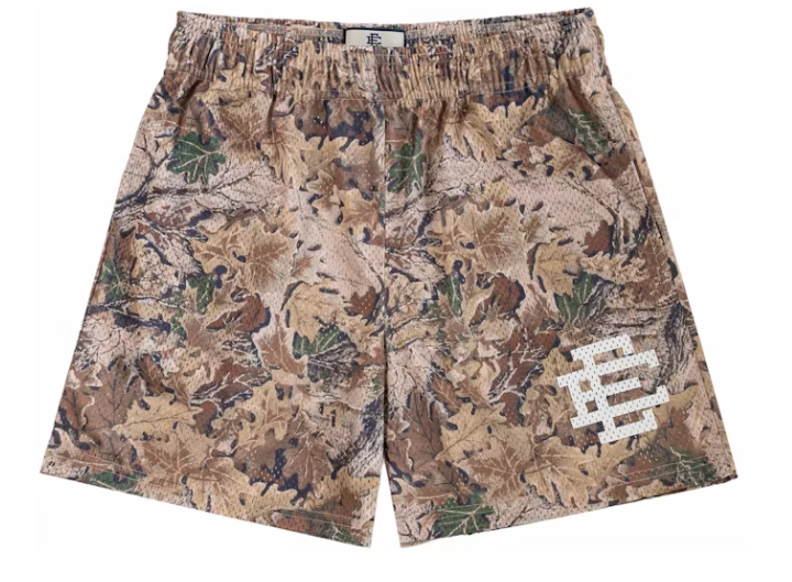 Eric Emanuel EE Basic Shorts Tan EE/Leafy Camo