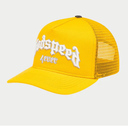 God Speed GS Forever Trucker Hat (Yellow/White)