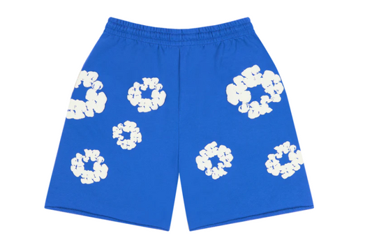 Denim tears Cotton Wreath Sweatshorts Blue