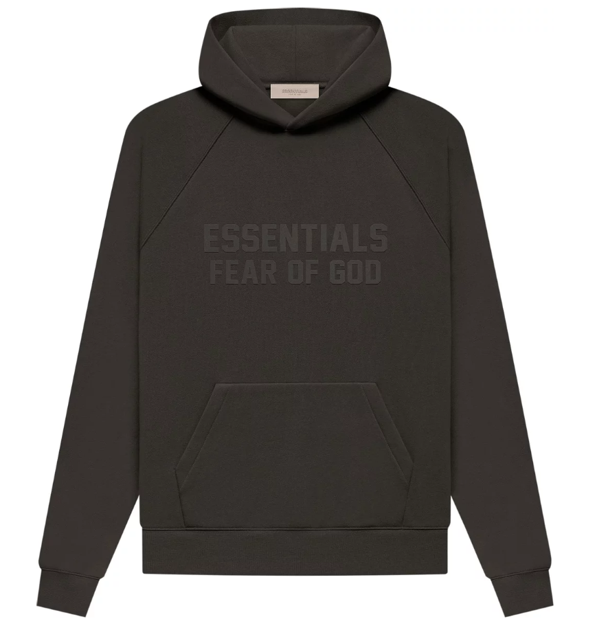 Fear Of God Essentials Hoodie  OFF BLACK