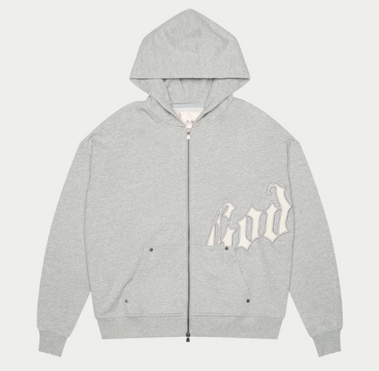 God Speed OG Logo Sweatsuit V2 (Heather Grey)