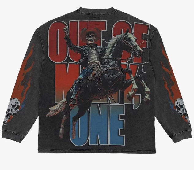 Godspeed Best Western L/S Tee Black