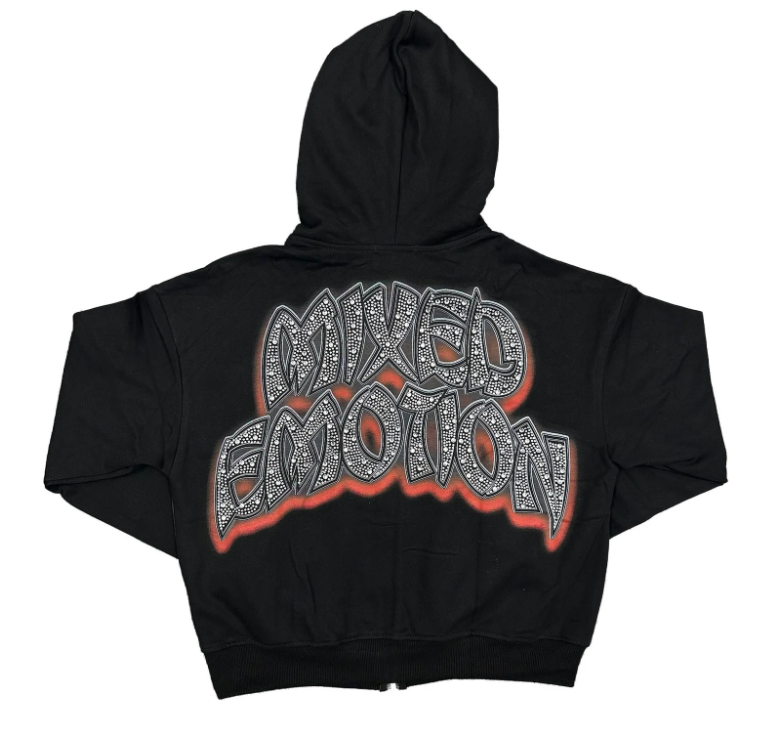 Mixed Emotion ‘Last Dance’ Rhinestone Hoodie