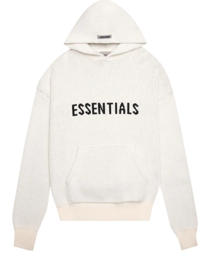 FOG Essentials Knit Hoodie 'Cream'