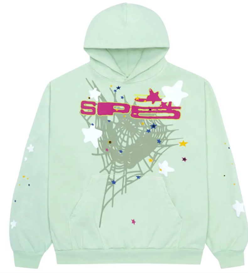 Sp5der Hoodie 'Mint'