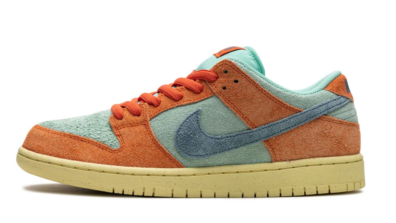 Nike SB Dunk Low Orange Emerald Rise