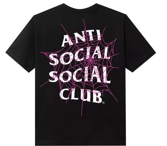 Anti Social Social Club Web of lies tee Black