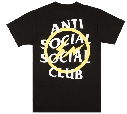 Anti Social Social Club Fragment tee Yellow