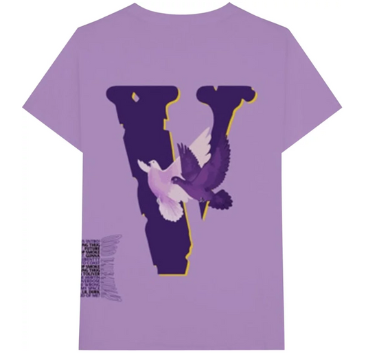 VLONE x Nav Good Intentions Dove Tee Purple